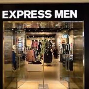 Express lumberjack button up plaid shirt